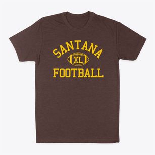 Santana High School Classic Football Classic Dad T-Shirt