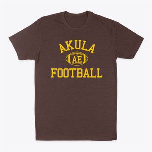 Akula Elitnaurvik School Classic Football Classic Dad T-Shirt