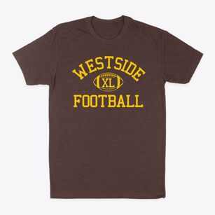 Westside Christian School Classic Football Classic Dad T-Shirt