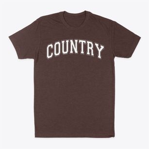 Country High School Varsity Arch Classic Dad T-Shirt