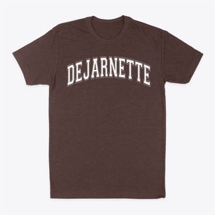 Dejarnette Center Varsity Arch Classic Dad T-Shirt
