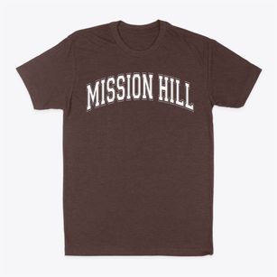 Mission Hill Middle School Varsity Arch Classic Dad T-Shirt