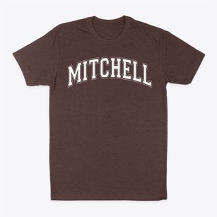 Mitchell Elementary School Varsity Arch Classic Dad T-Shirt
