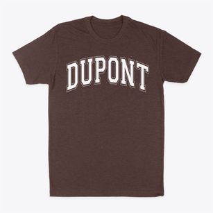 Dupont Elementary School Varsity Arch Classic Dad T-Shirt