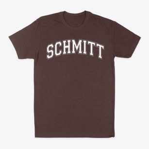 Schmitt Elementary School Varsity Arch Classic Dad T-Shirt