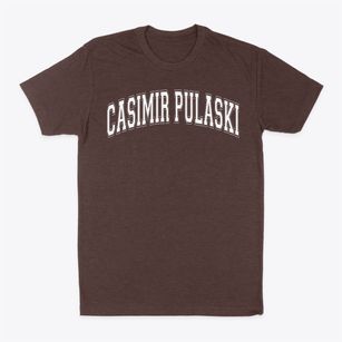 Casimir Pulaski Community Academy Varsity Arch Classic Dad T-Shirt
