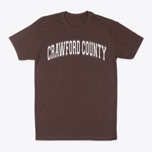 Crawford County High Varsity Arch Classic Dad T-Shirt