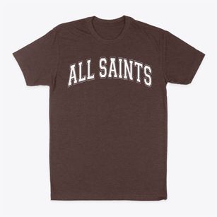 All Saints Catholic School Varsity Arch Classic Dad T-Shirt
