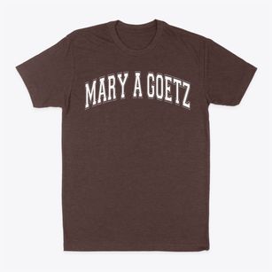 Mary A Goetz Elementary School Varsity Arch Classic Dad T-Shirt