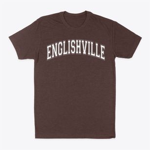Englishville Alternative Education Varsity Arch Classic Dad T-Shirt