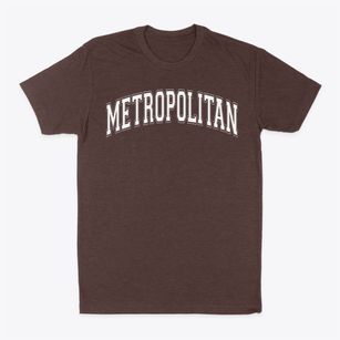 Metropolitan School Varsity Arch Classic Dad T-Shirt