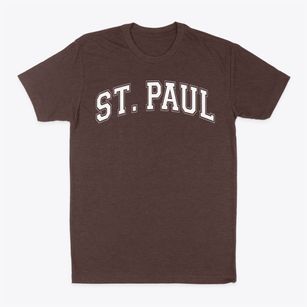 Saint Paul Lutheran School Varsity Arch Classic Dad T-Shirt