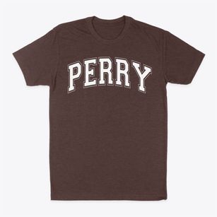 Perry Elementary School Varsity Arch Classic Dad T-Shirt
