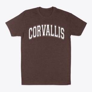 Corvallis Montessori School Varsity Arch Classic Dad T-Shirt