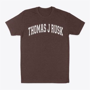Thomas J Rusk Middle Shcool Varsity Arch Classic Dad T-Shirt