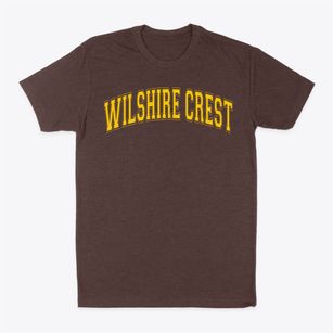 Wilshire Crest Elementary School Varsity Arch Classic Dad T-Shirt