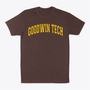 E.c. Goodwin Regional Vocational School Varsity Arch Classic Dad T-Shirt
