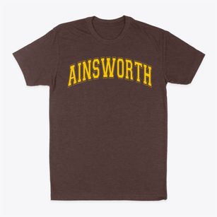 Ainsworth Elementary School Varsity Arch Classic Dad T-Shirt