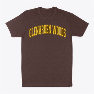 Glenarden Woods Elementary School Varsity Arch Classic Dad T-Shirt