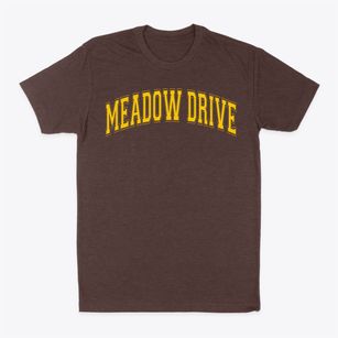 Meadow Drive Elementary School Varsity Arch Classic Dad T-Shirt