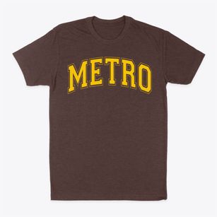 Metro Catholic Parish School Varsity Arch Classic Dad T-Shirt