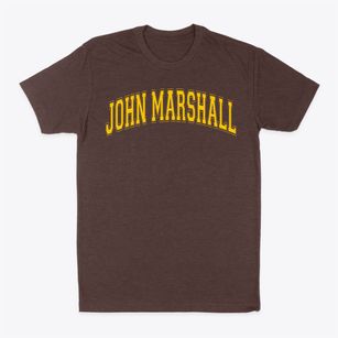 John Marshall High School Varsity Arch Classic Dad T-Shirt
