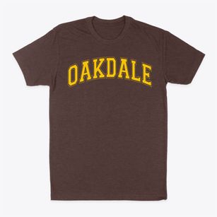Oakdale Elementary School Varsity Arch Classic Dad T-Shirt