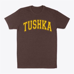 Tushka School Varsity Arch Classic Dad T-Shirt