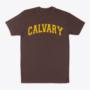 Calvary Academy Varsity Arch Classic Dad T-Shirt