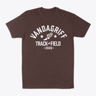Vandagriff Elementary School Track and Field Classic Dad T-Shirt