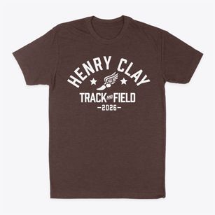 Henry Clay Primary School Track and Field Classic Dad T-Shirt