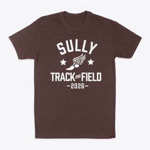Sully Elementary School Track and Field Classic Dad T-Shirt