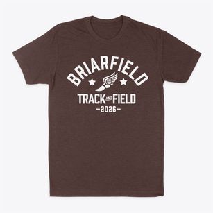 Briarfield Elementary School Track and Field Classic Dad T-Shirt