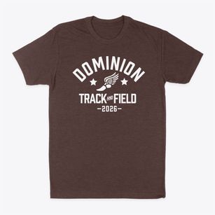Dominion Academy Track and Field Classic Dad T-Shirt