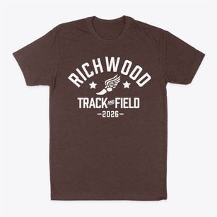 Richwood High School Track and Field Classic Dad T-Shirt