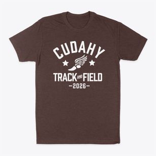 Cudahy High School Track and Field Classic Dad T-Shirt