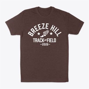 Breeze Hill Elementary School Track and Field Classic Dad T-Shirt