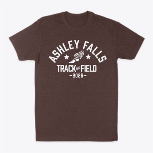 Ashley Falls School Track and Field Classic Dad T-Shirt