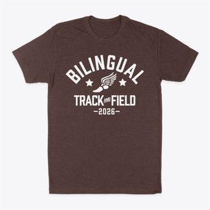 Bilingual Christian Academy & Tech Track and Field Classic Dad T-Shirt