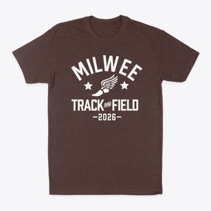 Milwee Middle School Track and Field Classic Dad T-Shirt
