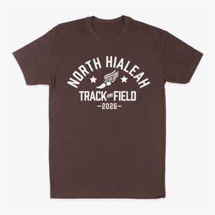 North Hialeah Elementary School Track and Field Classic Dad T-Shirt