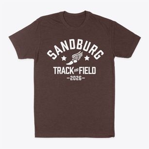 Sandburg Elementary School Track and Field Classic Dad T-Shirt