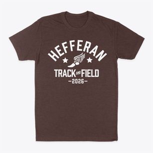Hefferan Elementary School Track and Field Classic Dad T-Shirt