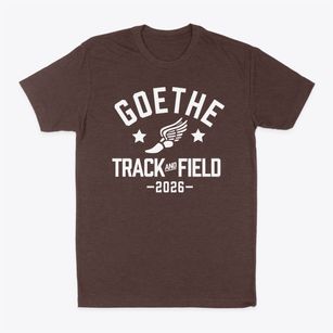 Goethe Elementary School Track and Field Classic Dad T-Shirt