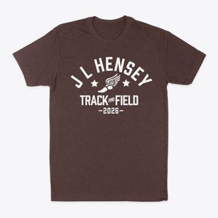 J L Hensey Elementary School Track and Field Classic Dad T-Shirt