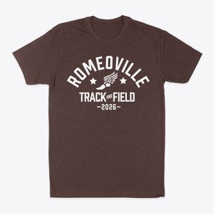 Romeoville High School Track and Field Classic Dad T-Shirt