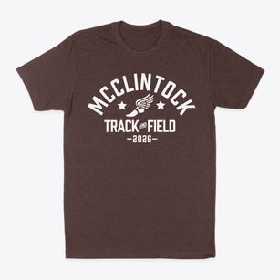Mcclintock High School Track and Field Classic Dad T-Shirt