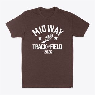 Midway School Track and Field Classic Dad T-Shirt