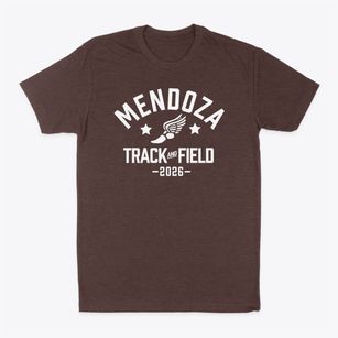 Mendoza Elementary School Track and Field Classic Dad T-Shirt