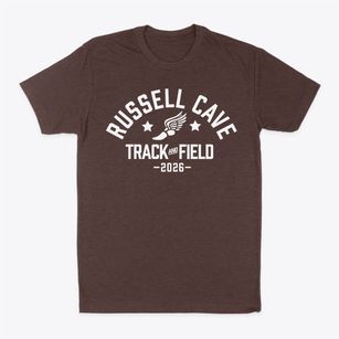 Russell Cave Elementary School Track and Field Classic Dad T-Shirt